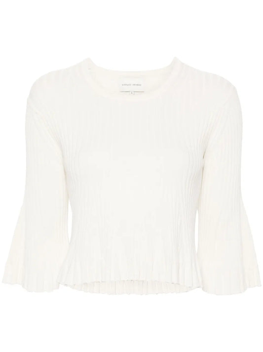Ammi Ribbed Knitted Top