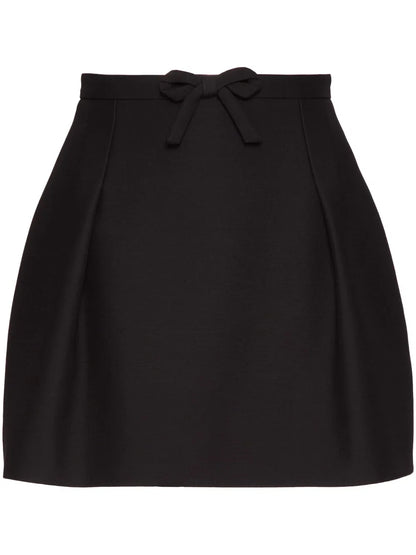 Crepe Couture Mini Skirt