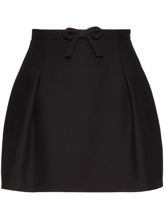 Crepe Couture Mini Skirt
