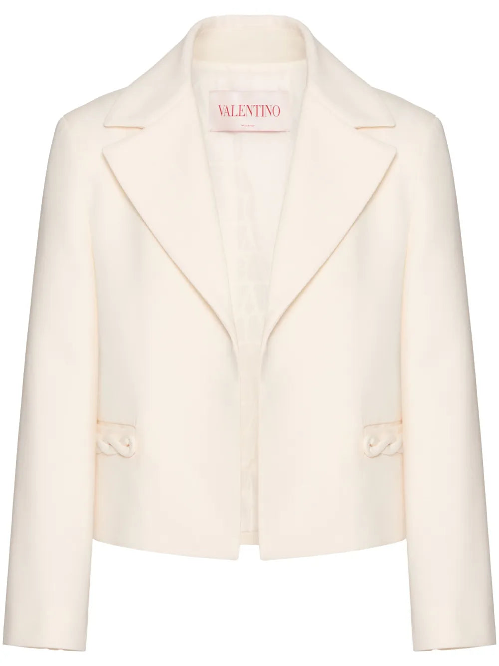 Single-Breasted Virgin Wool-Silk Coat