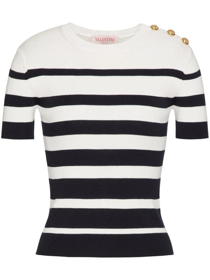 Striped Cotton Jumper