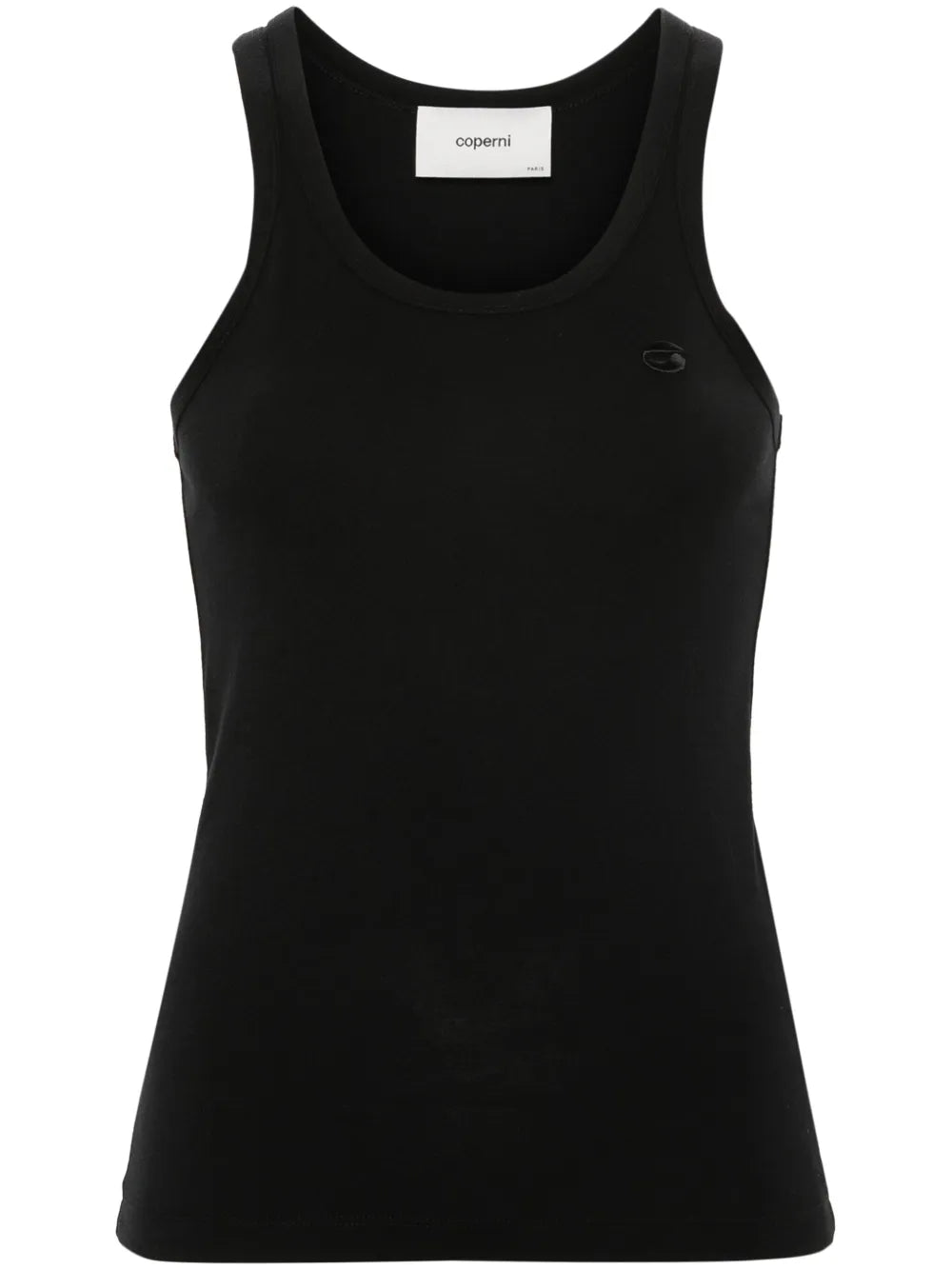 Embroidered-Logo Tank Top