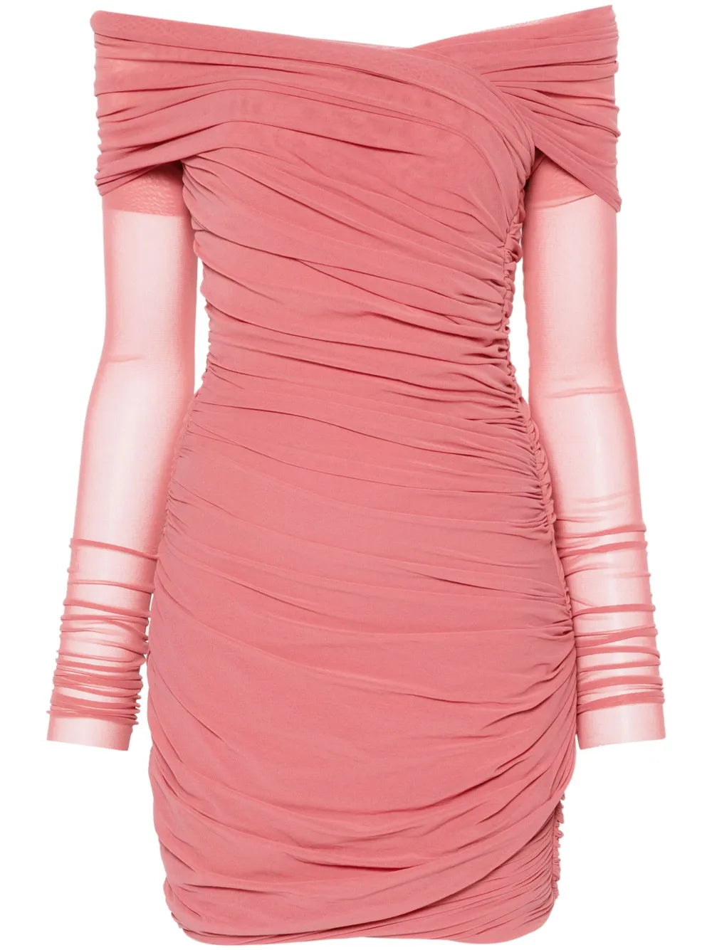 Draped Mini Dress