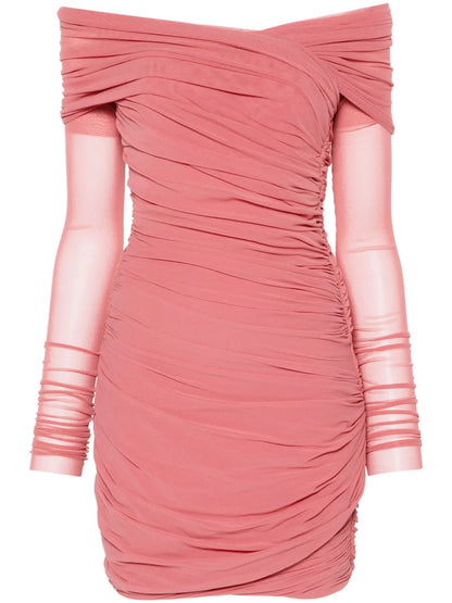 Draped Mini Dress