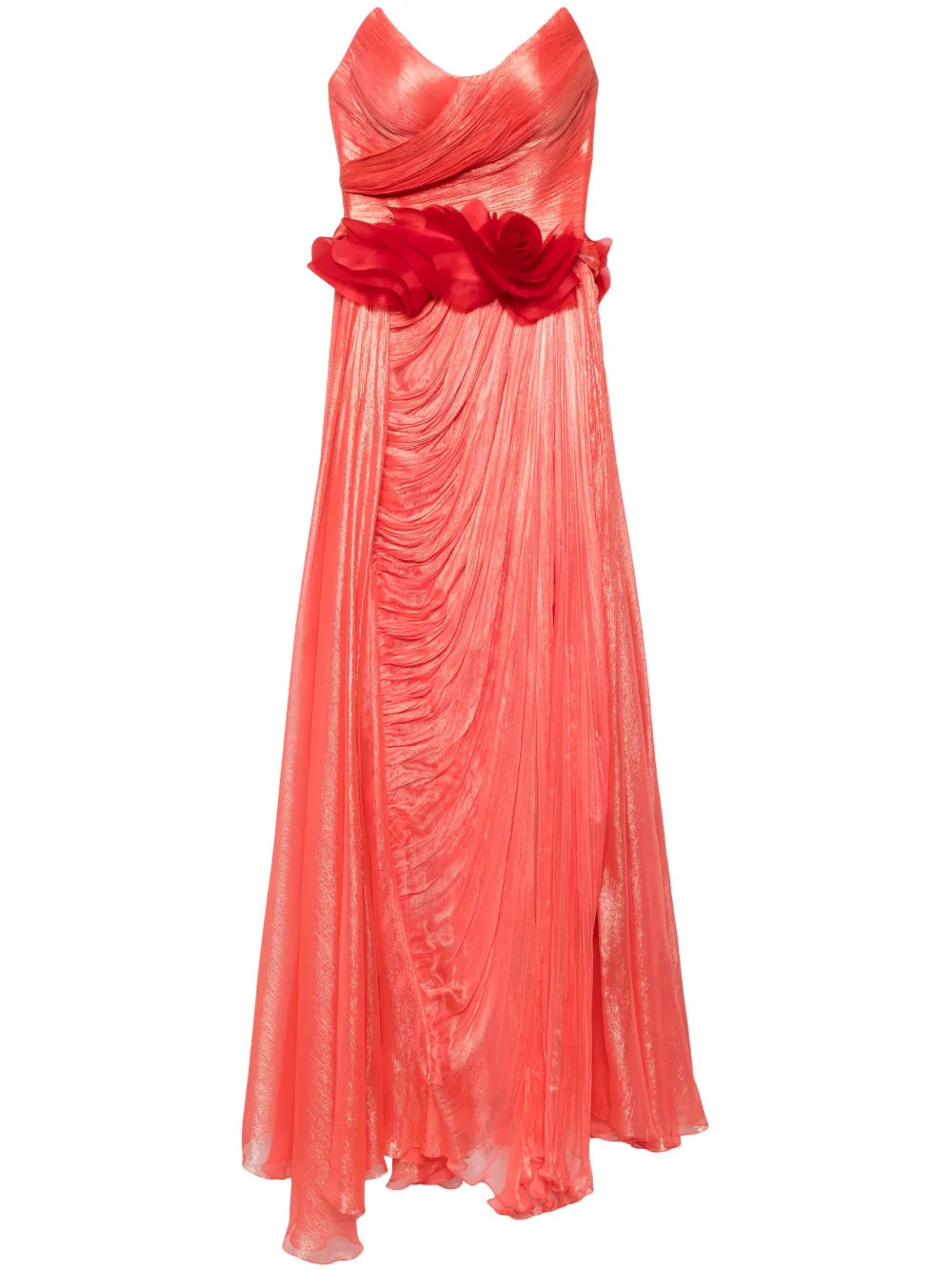 Anastasia Plissé Maxi Dress