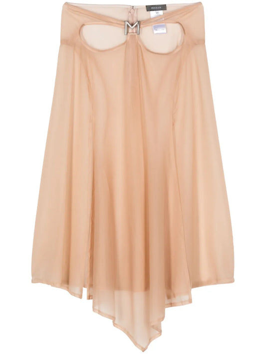 M Cut-Out Midi Skirt