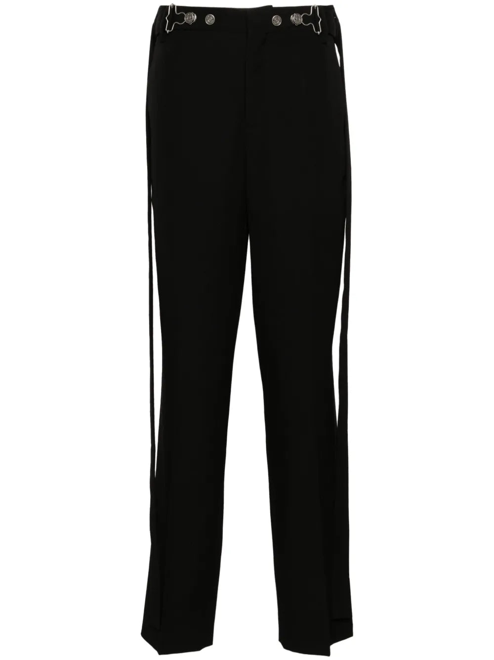 Pressed-Crease Tapered Trousers