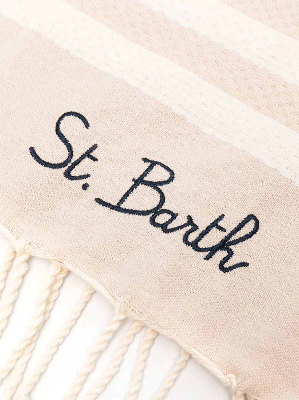 Fringed Striped Beach Towel