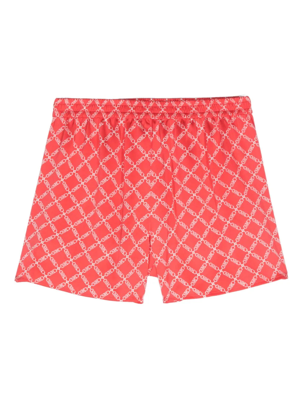 Empire Logo-Print Satin Shorts