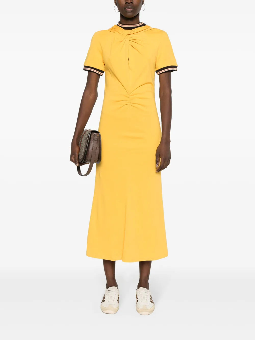 Wing Logo-Embroidered Dress