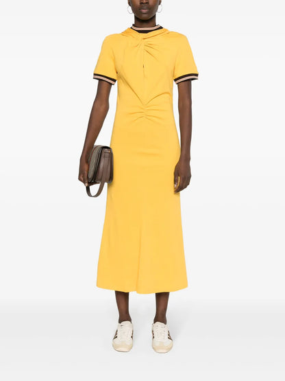 Wing Logo-Embroidered Dress