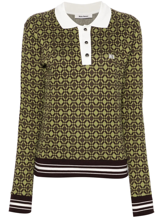 Selassie Jacquard Polo Shirt