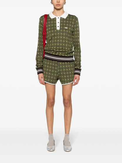 Selassie Jacquard Polo Shirt