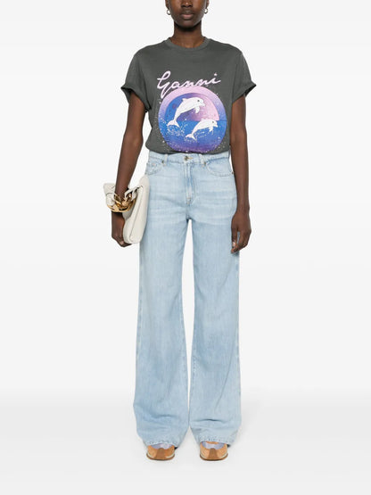 Lotta High-Rise Wide-Leg Jeans