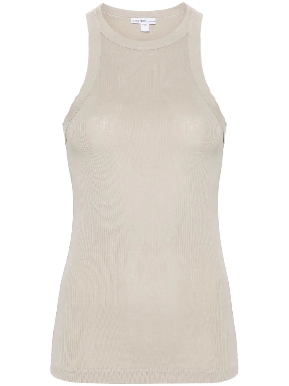 Fine-Ribbed Tank Top