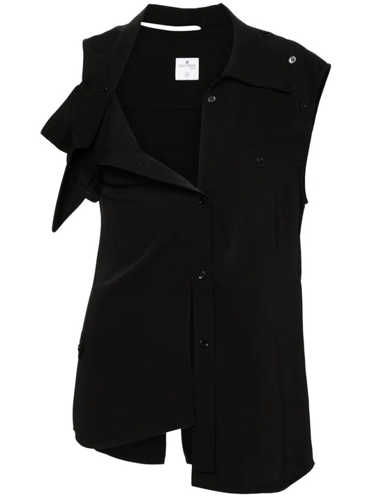 Modular Tech Crepe Shirt