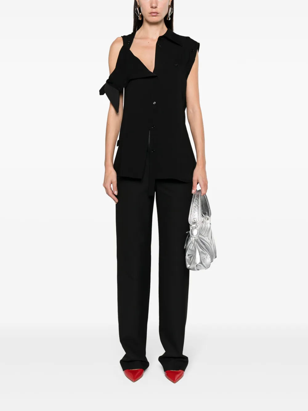 Modular Tech Crepe Shirt