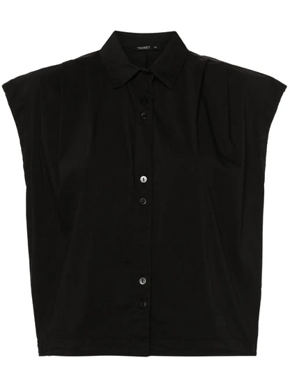 Sleeveless Darted Blouse