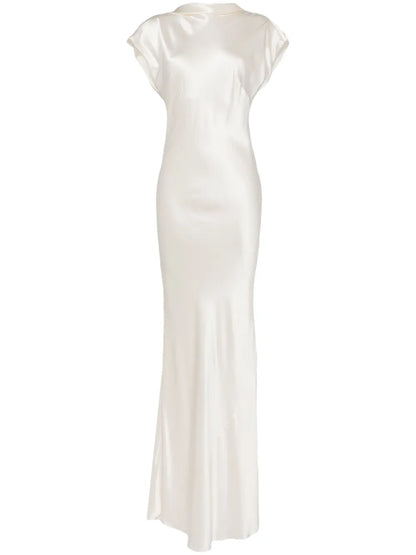 Sleeveless Silk Dress