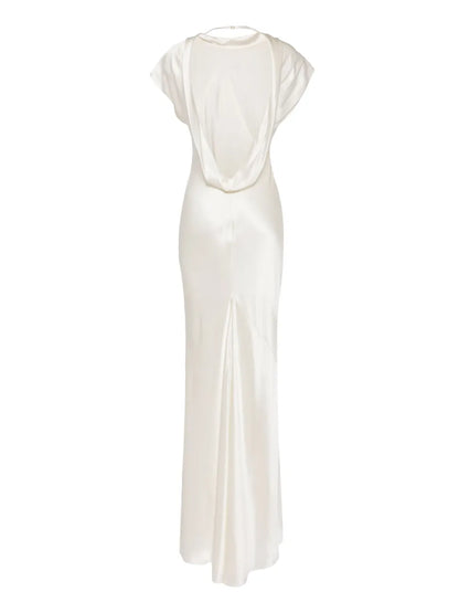 Sleeveless Silk Dress