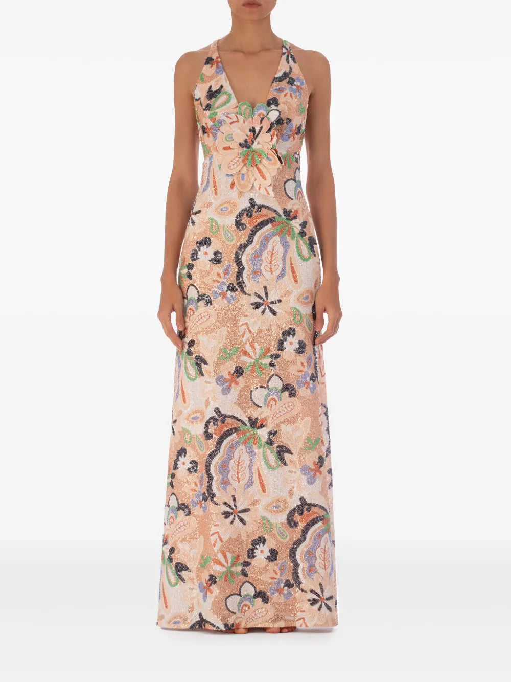Daira Sequinned Maxi Dress