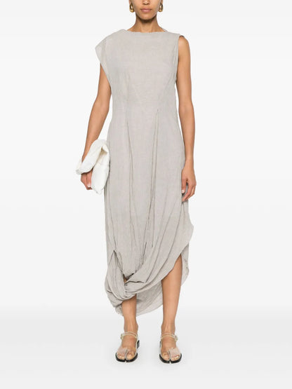 Twist-Detailed Maxi Dress
