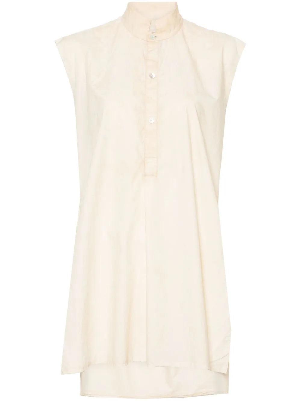 Long-Length Cotton Shirt