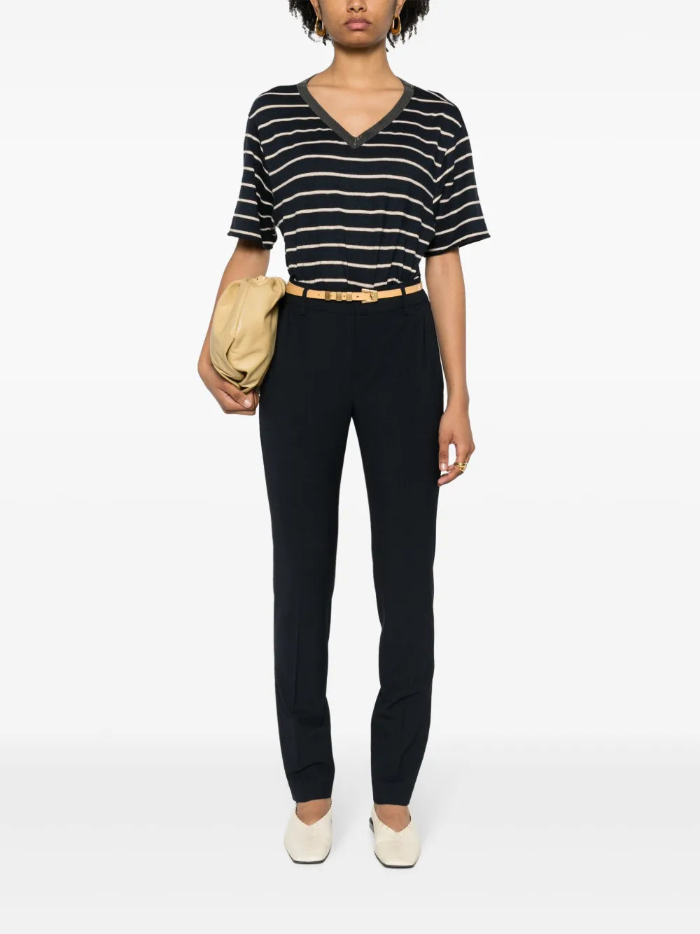 Slim-Cut Cigarette Trousers
