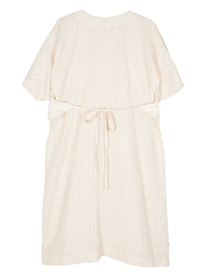 Resume Textured-Finish Midi Dress