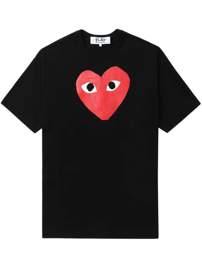Heart Logo Cotton T-Shirt