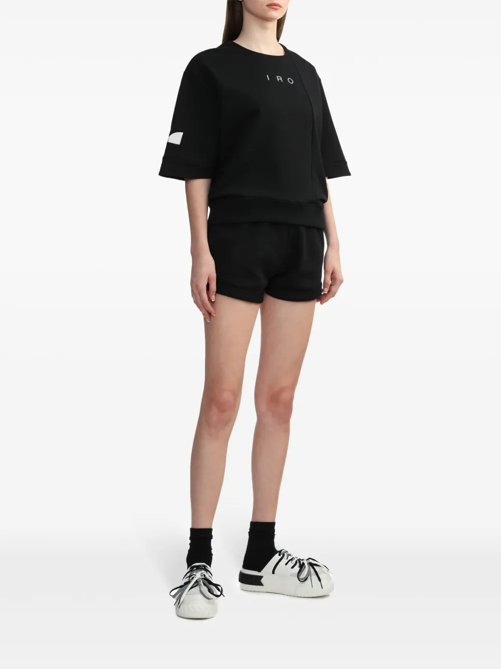 Emmy Organic-Cotton Mini Shorts