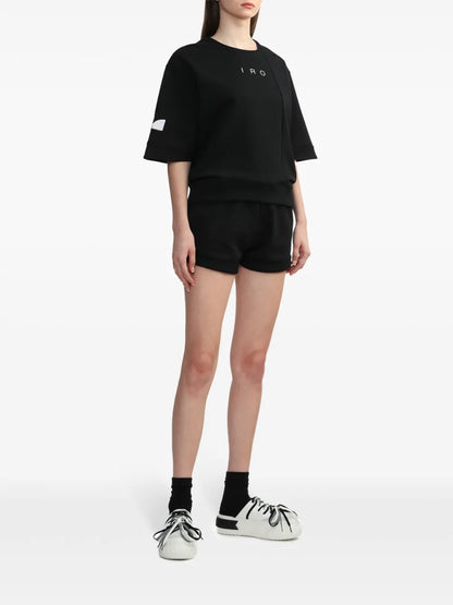 Emmy Organic-Cotton Mini Shorts