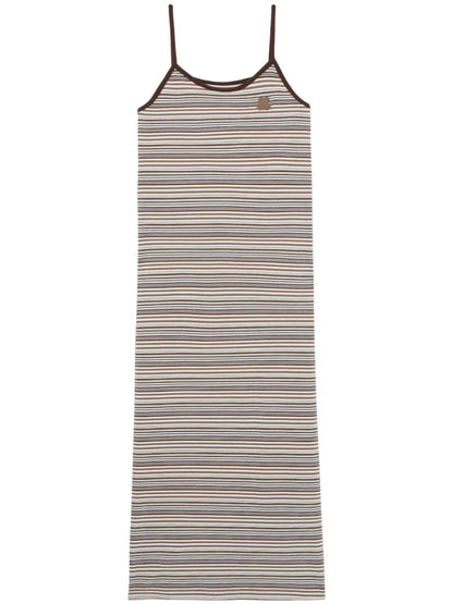 Striped Midi Dress
