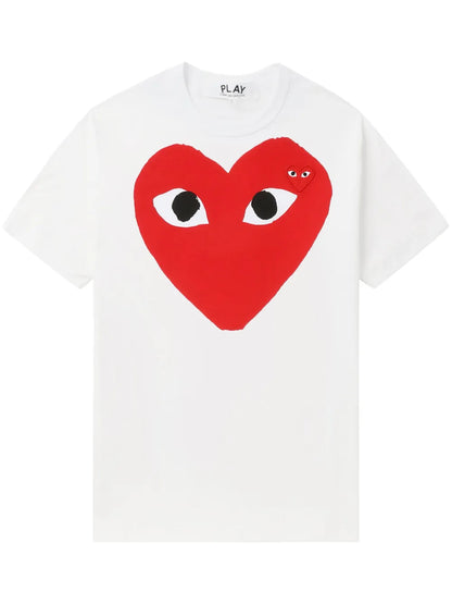 Heart Logo Cotton T-Shirt