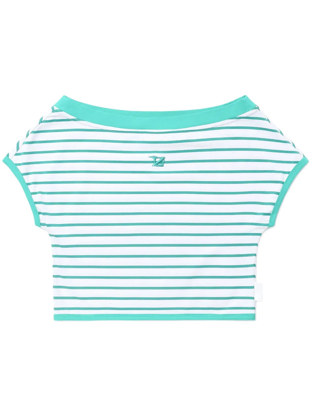 Striped Off-Shoulder T-Shirt