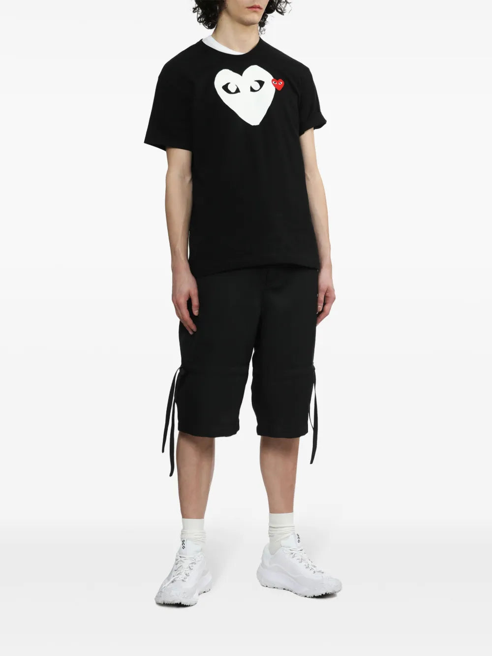 Heart Logo Cotton T-Shirt