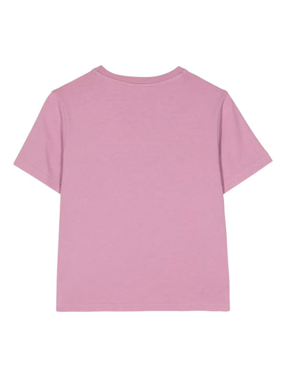Baby Fox-Appliqué Cotton T-Shirt