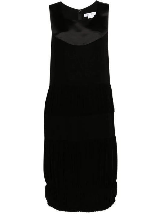 Pleat-Detail Dress