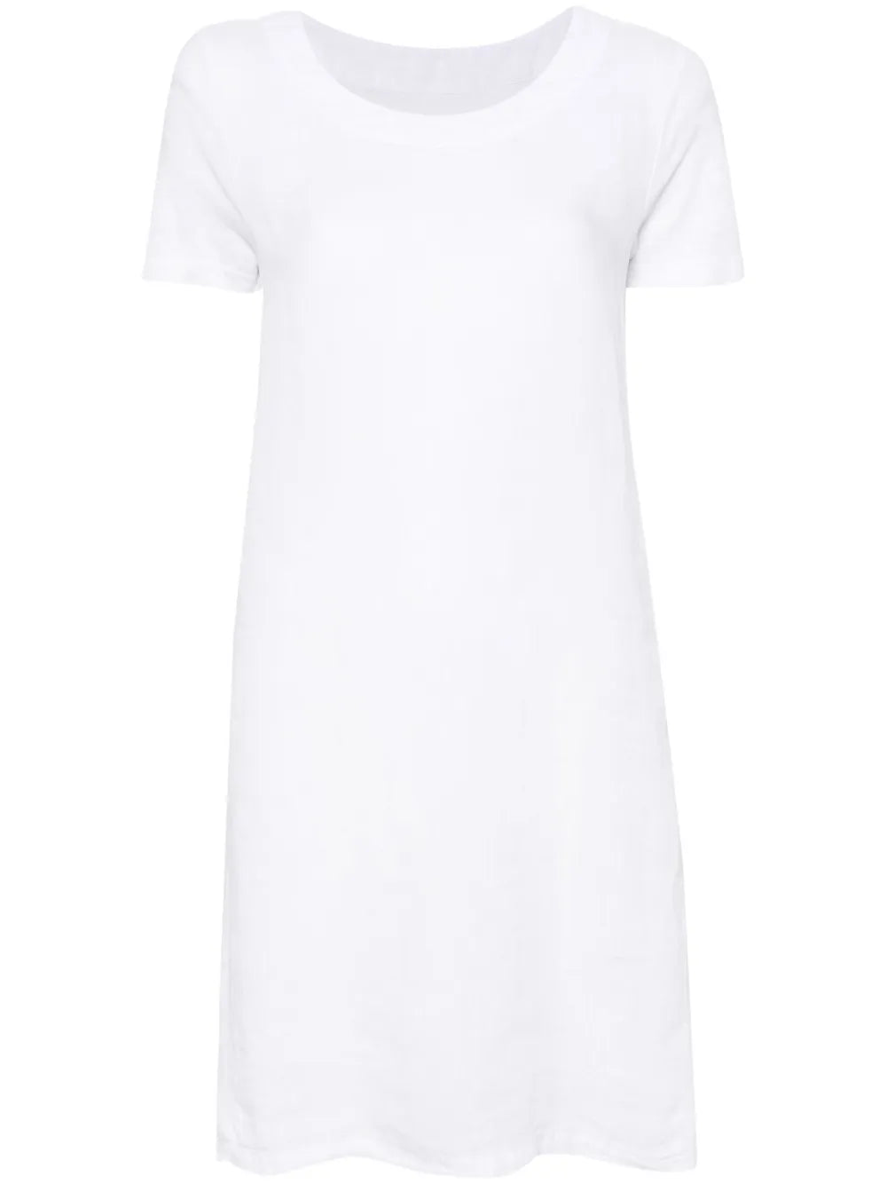 Short Linen T-Shirt Dress