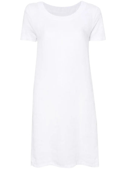 Short Linen T-Shirt Dress