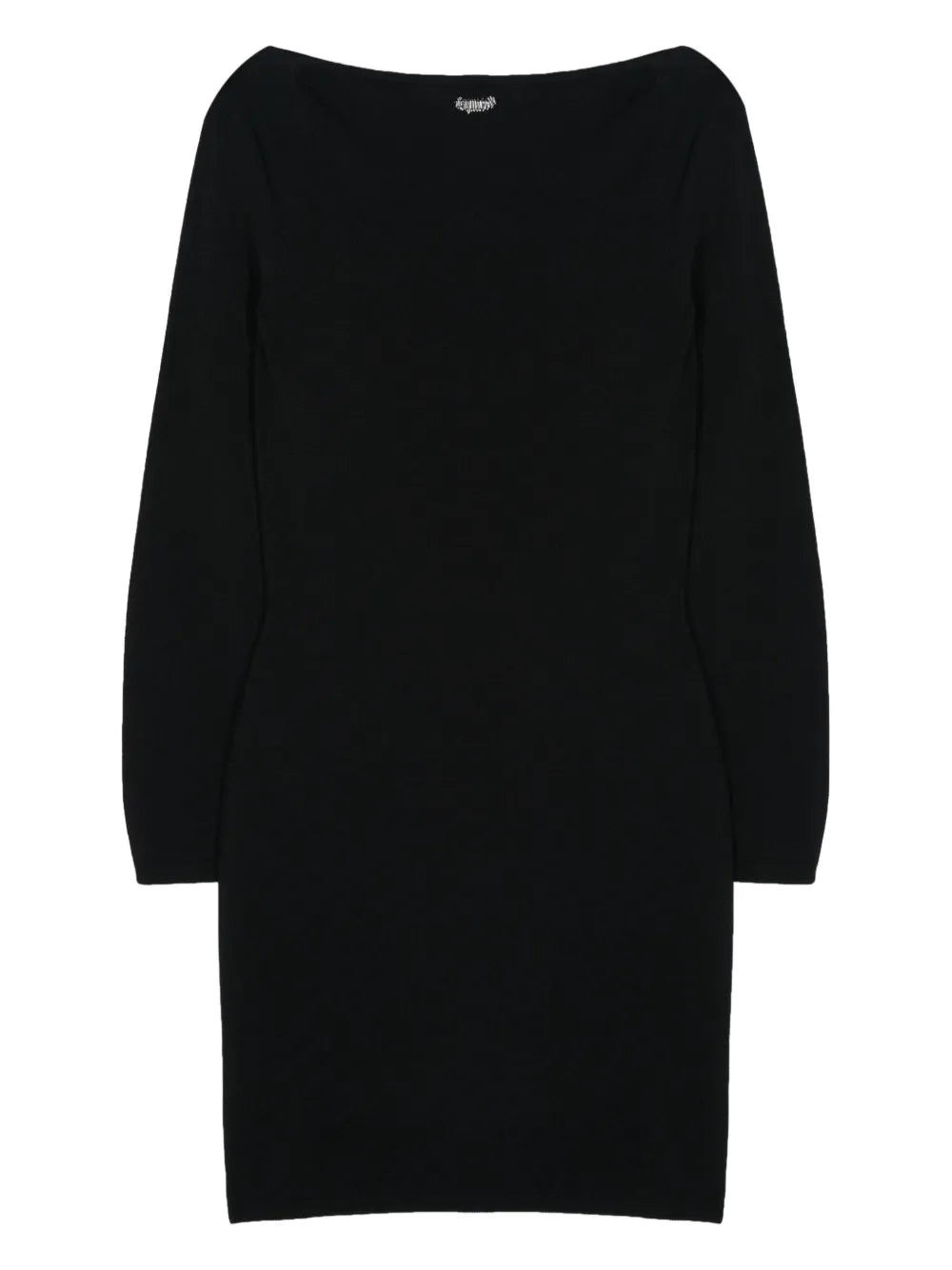 Knitted Crepe Mini Dress