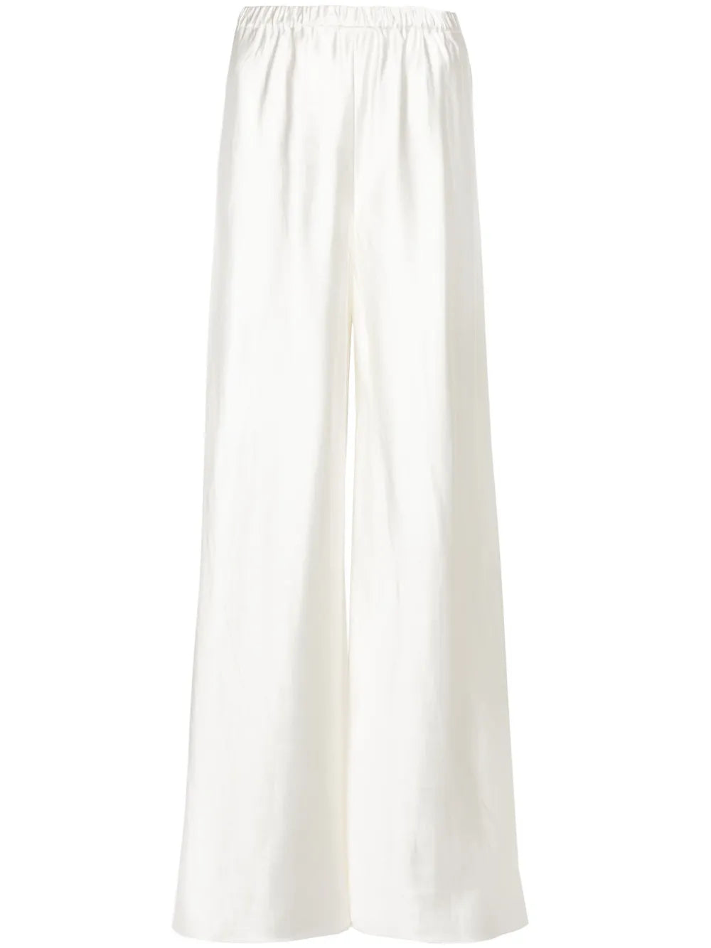 Harmony Bias Satin Wide Trousers