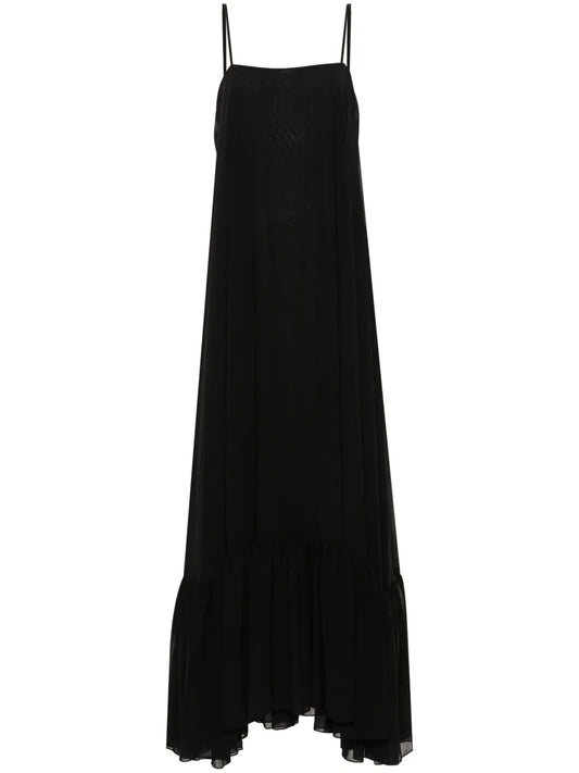 Flared Sleeveless Dress