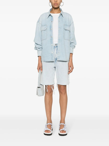 Gwen Slice Denim Shirt