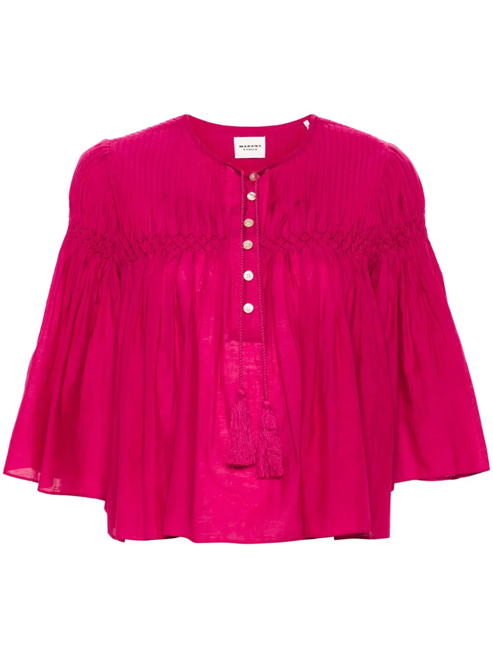 Axeliana Pleated Blouse