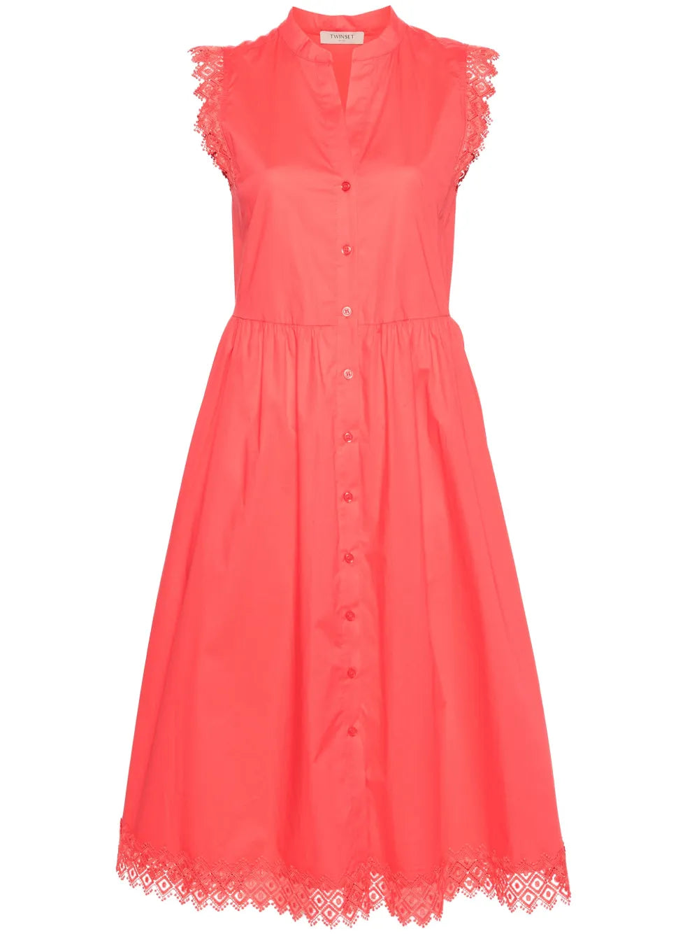 Poplin Midi Dress