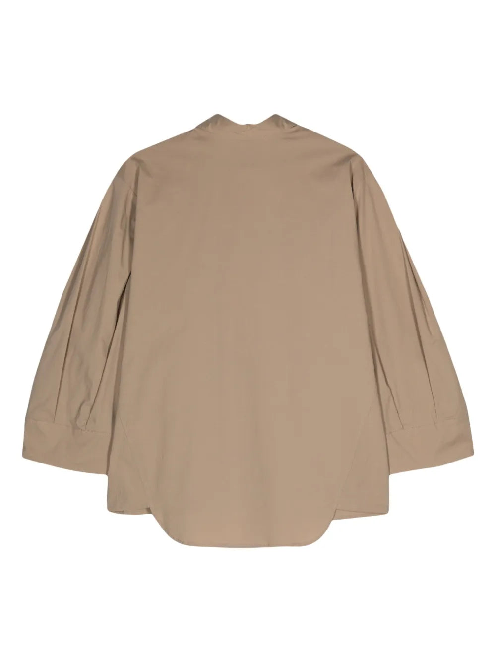 Pointed-Collar Poplin Shirt