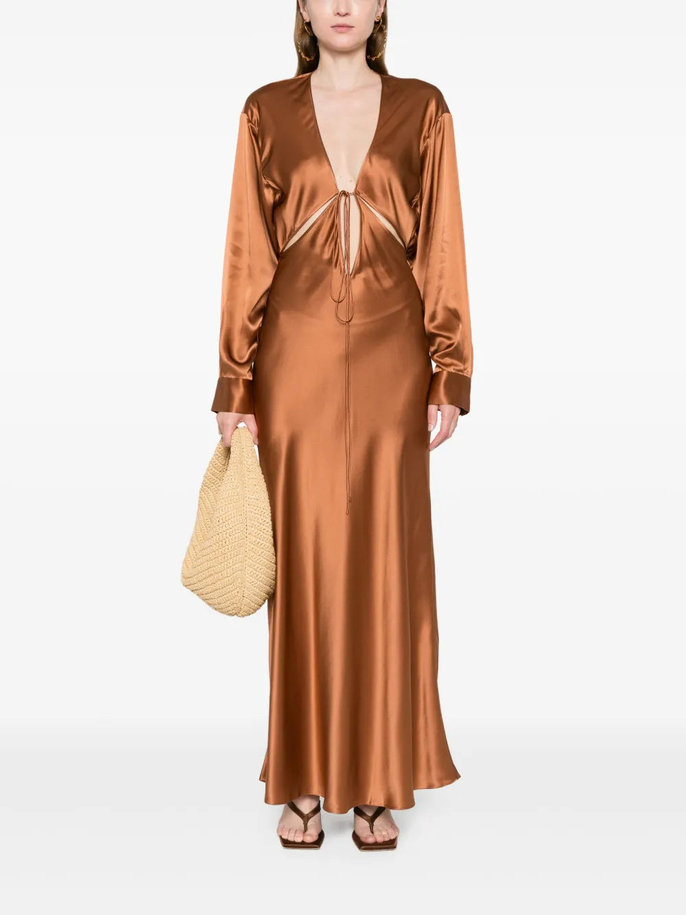 Cusco Silk Maxi Dress