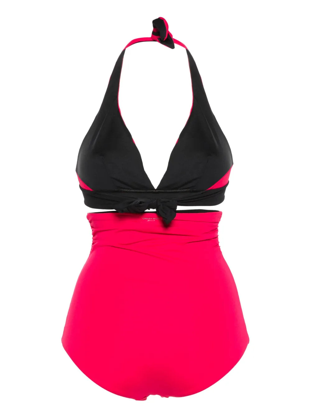 Triangle-Cup High-Waisted Bikini