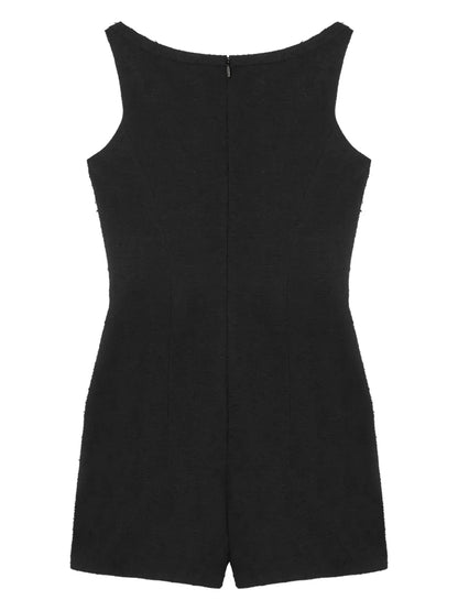 Medusa '95 Tweed Mini Jumpsuit